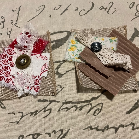 2 Clusters / Slow Stitch  Snippets / Junk Journal Ephemera - Picture 5 of 7
